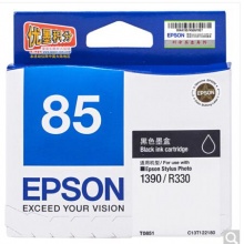 愛普生（Epson）T0851（T1221） 黑色墨盒 C13T122180（適用PHOTO 1390 R330）