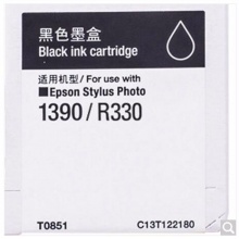 愛普生（Epson）T0851（T1221） 黑色墨盒 C13T122180（適用PHOTO 1390 R330）