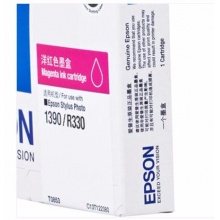 愛普生（Epson）T0853(T1223) 洋紅色墨盒 C13T122380（適用PHOTO 1390 R330）