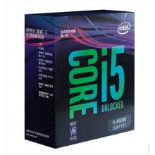 英特爾（Intel） i5 8600K 酷睿六核 盒裝CPU處理器